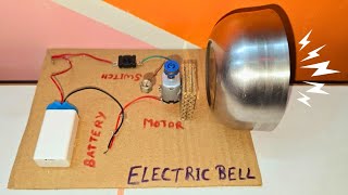 How to Make Electric Bell || DIY Electric DoorBell || Science Project for Class 7th students