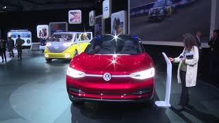 VW Stand at the 2017 Los Angeles Auto Show