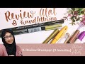 (2/9) Belajar lettering untuk pemula: review brushpen | 3 favorit brushpen