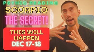 SCORPIO 🤔 THEY KEPT THIS HIDDEN FROM YOU! DECEMBER 17-18 DAILY TAROT READING