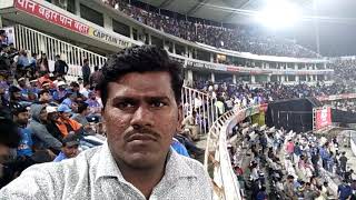 Rajiv gandhi internatinol stadiam hyderabad .india vs west indies 1st t20 match