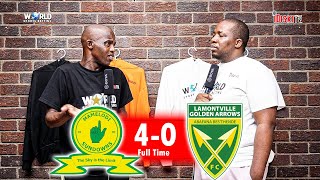 They Are Getting Rid of Mkhulise | Mamelodi Sundowns 4-0 Golden Arrows | Junior Khanye