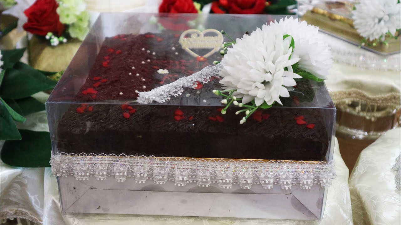 Design Kek Hantaran Kahwin Simple Delivery Selangor Sahaja Wedding