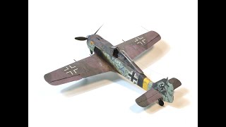 build  fw190a 8 model with paper