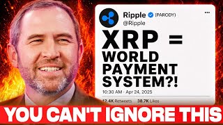 XRP Just got Plugged into the World Payment System??!! (DON'T IGNORE THIS?!)