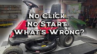 Troy Bilt TB30R Won’t Start? Full No Click No Start Diagnosis & Fix For 30 Rear Engine Riding Mower