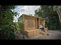 Living Off Grid, Girl Build The Most Beautiful Bamboo Villa by Ancient Skills