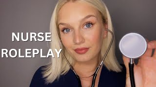 ASMR Nurse 💓 🩺 Listens To Your Heartbeat Roleplay | Follow My Instructions