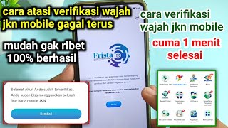 cara mudah verifikasi wajah jkn mobile , terbaru di jamin 100% berhasil