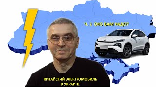 Китайский электромобиль в Украине.  Часть 1. Покупка.