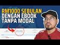 Buat Duit Dengan Ebook Tanpa Modal