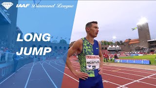 Sweden's Thobias Montler wins the men's Long Jump in Stockholm - IAAF Diamond League 2019