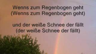 Wenn´s zum Regenbogen geht