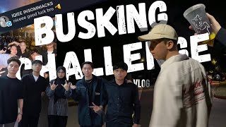 [VLOG] - MY BAND JOINED BUSKING CHALLENGE!!