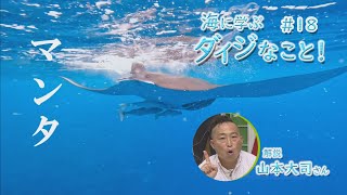 「海に学ぶダイジなこと！＃１８」～マンタに遭遇！／なるほど！ザ・ケーブ～2022年2月26日