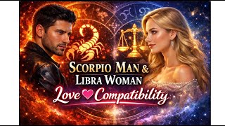 Scorpio Man & Libra Woman Love Compatibility ❤️ Can Passion and Balance Truly Match?