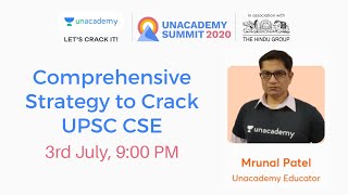 Comprehensive Strategy to Crack UPSC CSE | By Mrunal Patel | UPSC Preparation