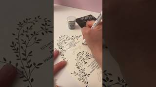 How to emboss #invites #howto #lettering #calligraphy #cuteideas #embossing #embossed #papercraft