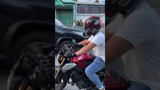 Test drive Honda CB650R #honda #cb650r #shorts #shortsvideo #shortsfeed