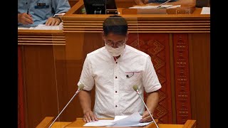 令和３年第３回沖縄県議会臨時会 新垣淑豊