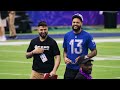 mike evans mic d up at 2025 pro bowl practice tampa bay buccaneers