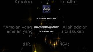 Amalan yang Dicintai Allah #shorts