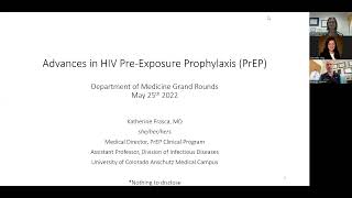 Advances in HIV Pre-Exposure Prophylaxis (PrEP) | Katherine Frasca, MD