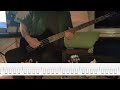 the cure all i ever am bass cover u0026 tabs