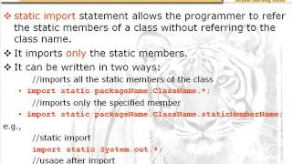 Static Import