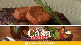 Cocinamos un Ojo de Bife especial con una ensalada tibia de papas y arveja - En Casa Cocina Coco