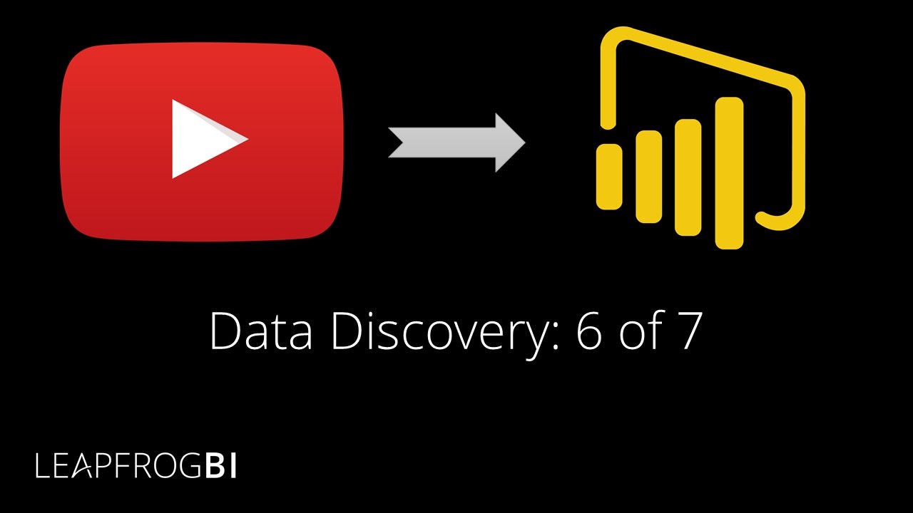 YouTube Analytics In Power BI - Data Discovery - YouTube