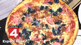 Honolulu Blue (pineapple) pizza? We try it out