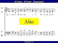 O Come O Come Emmanuel - Alto