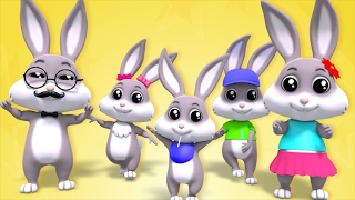 Rabbit Finger Family | Nursery Rhymes | Children Songs | Baby Rhymes | Kids Videos by Farmees