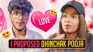 I Proposed Dhinchak Pooja after Listening Her New Song - Tea with Triggered Ep.1