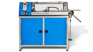 Torsion testing machine KMTest 6.20 - Practical simple wire torsion test EN ISO 7800