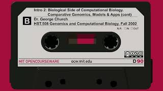 2B. Intro 2: Biological Side of Computational Biology. Comparative Genomics, Models \u0026 A...