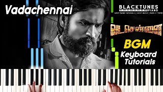 Vada Chennai BGM Easy Piano Cover | King Of the Sea Bgm | Tamil Piano Cover |