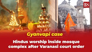 Gyanvapi masjid case: Watch Hindus worship inside mosque complex after Varanasi court order
