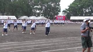 かのやカンパチロウ　鹿屋中央高校体育祭に出演