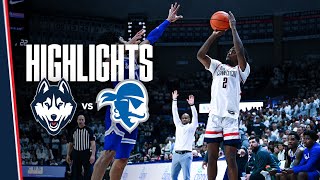 HIGHLIGHTS | #3 UConn Men's Basketball vs. Seton Hall