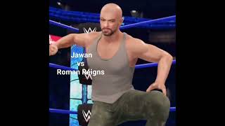 Shahrukh Khan (Jawan) vs Roman Reigns WWE 2K23🔥 #shorts #short #jawan