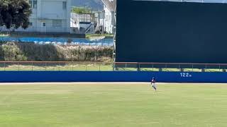 23年4月8日 オープン戦 vs鹿児島出水ボーイズ  今日も伸びが足りず💦  スリーベースヒット⚾️