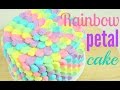 CAKE TREND ~ Rainbow Buttercream Petal Cake - CAKE STYLE