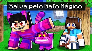 MIIKA foi SALVA pelo GATO do PAÍS das MARAVILHAS no Minecraft ◂Miika▸