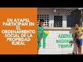 En la vereda Marralú la comunidad participa en el Ordenamiento Social de la Propiedad Rural