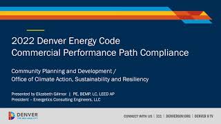 Commercial Performance Compliance Path Webinar