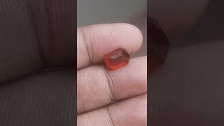 4.25 Ct Natural Hessonite Garnet Octagonal Shape Gemstone