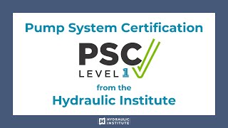 Pump System Certification