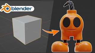 Blender fr | Tuto Blender personnage 3d debutant part 02 [ TUTO FR ]